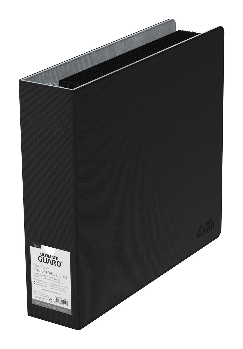 Ultimate Guard Supreme Collector´s Album QuadRow 3-Ring XenoSkin Black