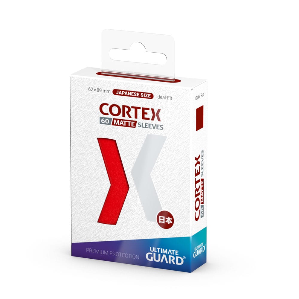 Ultimate Guard Cortex Sleeves Japanese Size Matte Red (60)