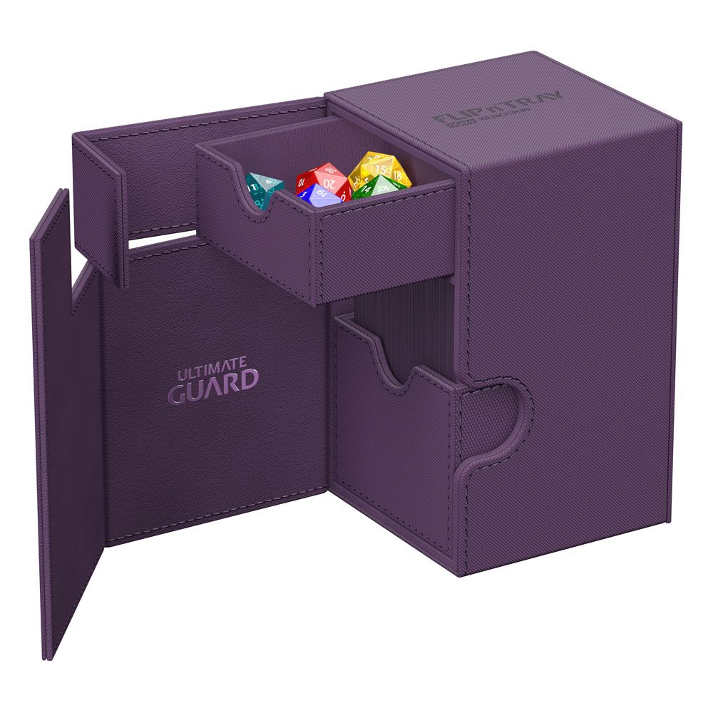 Ultimate Guard Flip`n`Tray 100+ XenoSkin Monocolor Purple