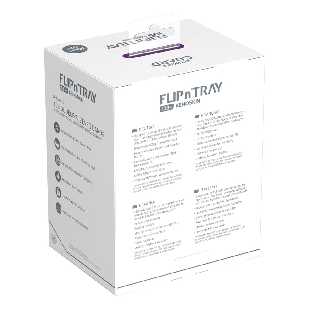 Ultimate Guard Flip`n`Tray 133+ XenoSkin Purple