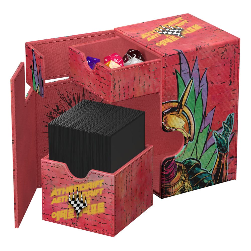 Ultimate Guard Flip'n'Tray 100+ Xenoskin Magic: The Gathering "Aetherdrift" - Design 2