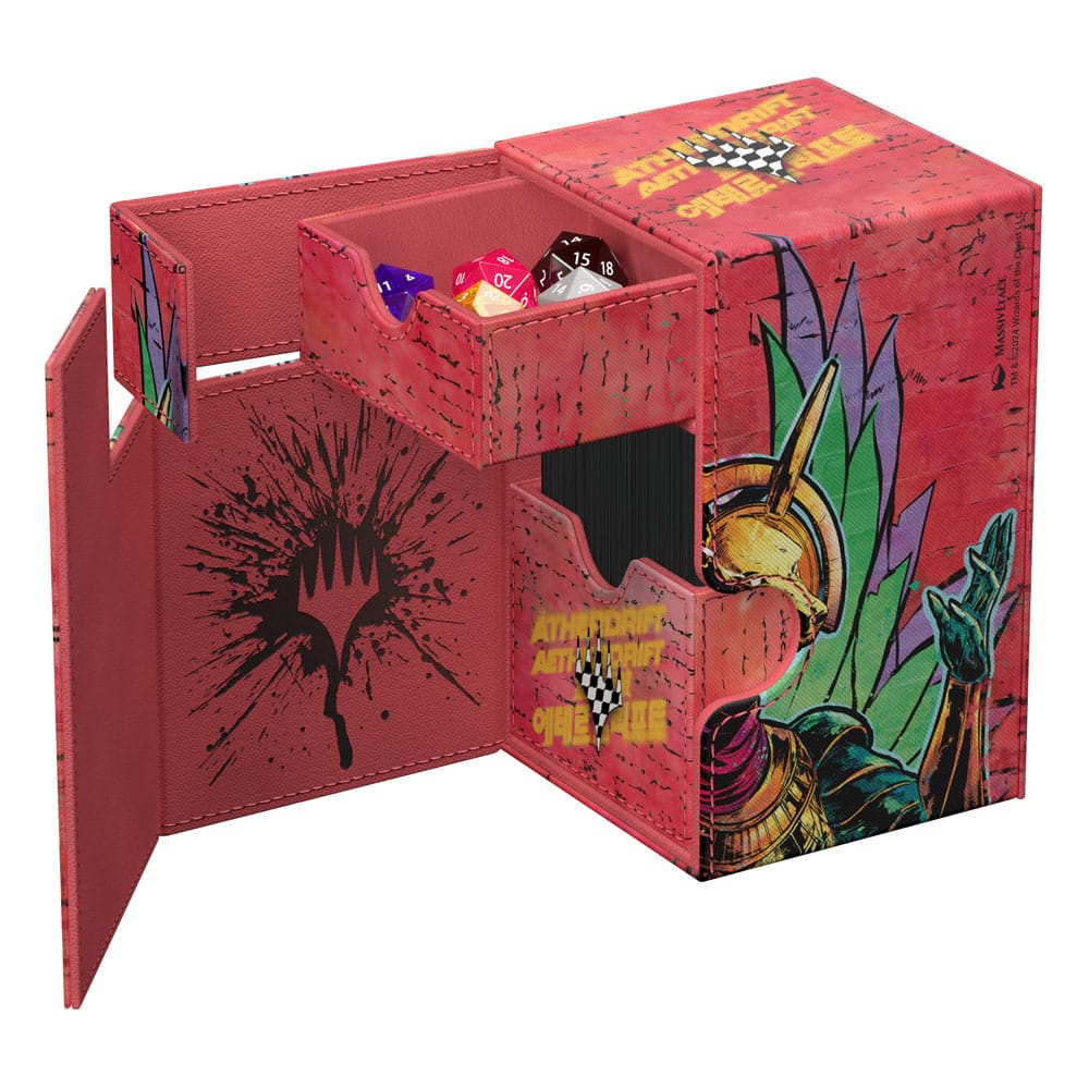 Ultimate Guard Flip'n'Tray 100+ Xenoskin Magic: The Gathering "Aetherdrift" - Design 2