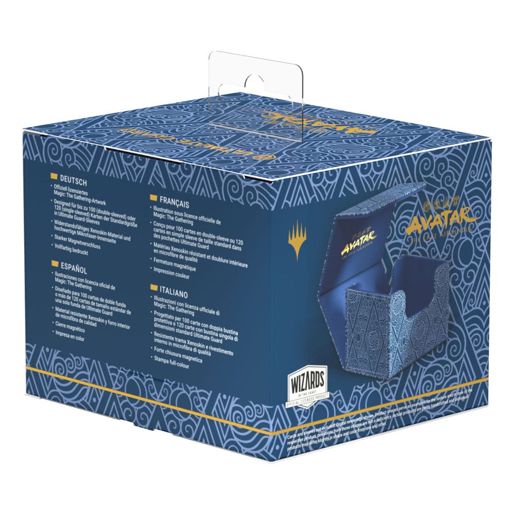 Ultimate Guard Sidewinder 100+ Xenoskin Magic: The Gathering | Avatar: The Last Airbender - Mana Symbol Blue