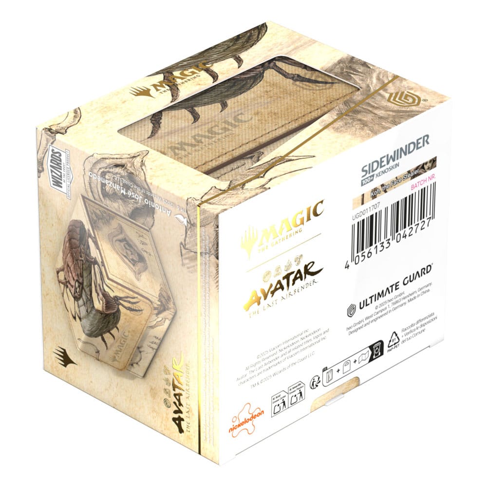 Ultimate Guard Sidewinder 100+ Xenoskin Magic: The Gathering | Avatar: The Last Airbender - Legendary Black Mythic (Alternate Art)