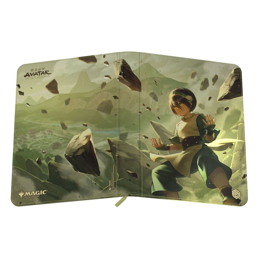 Ultimate Guard Zipfolio 360 Xenoskin Magic: The Gathering "Avatar: The Last Airbender" - Green Main Character