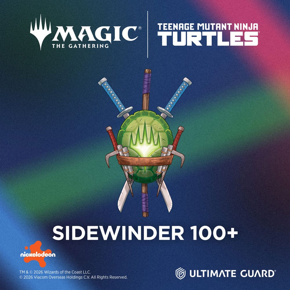 Ultimate Guard Sidewinder 100+ Xenoskin Magic: The Gathering | Teenage Mutant Ninja Turtles - Swamp