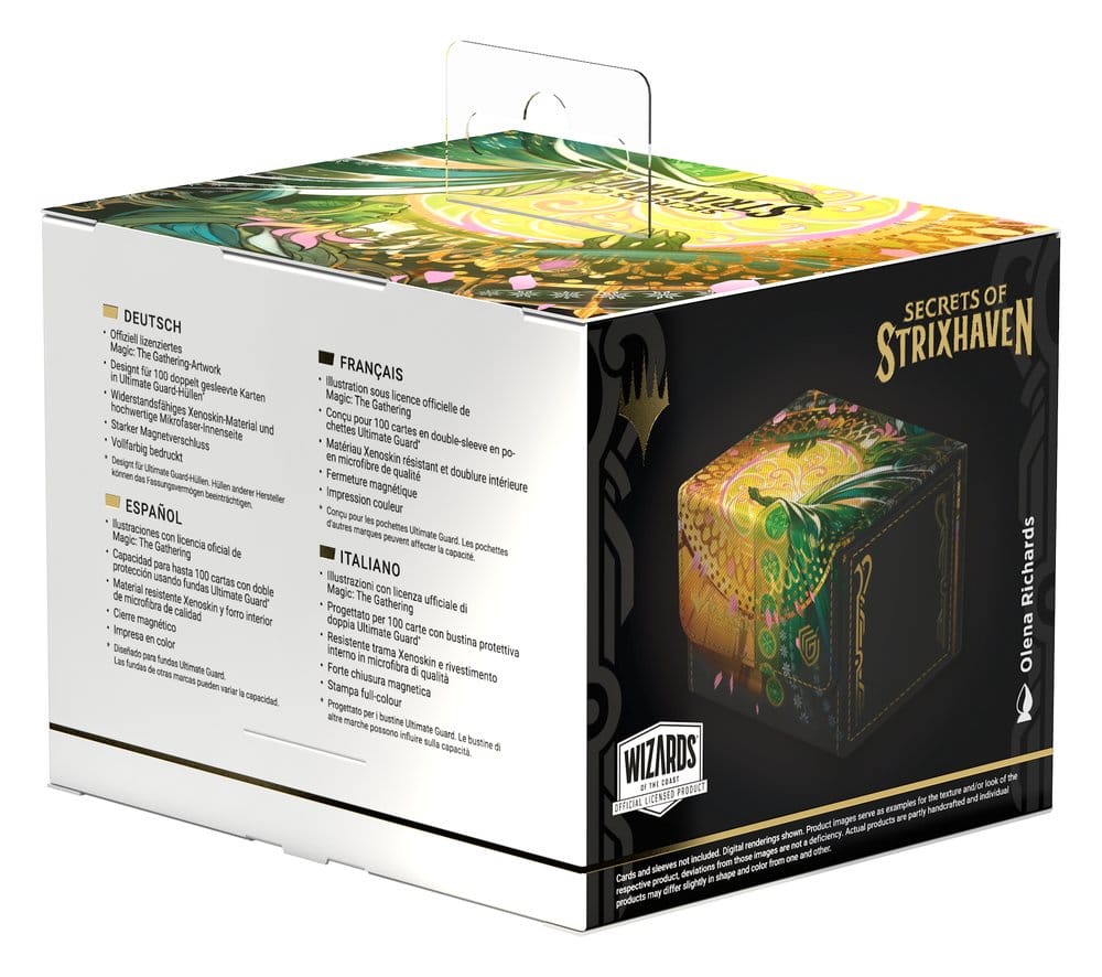 Ultimate Guard Ultimate Guard Sidewinder 100+ Xenoskin Magic: The Gathering "Secrets of Strixhaven" - Green Rare (Alternate Art)