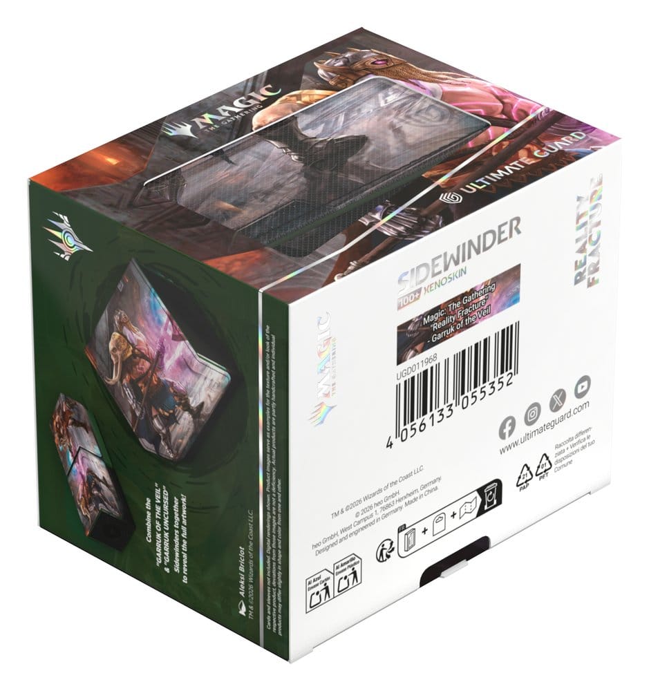 Ultimate Guard Sidewinder 100+ Xenoskin Magic: The Gathering "Reality Fracture" - Green Rare 1