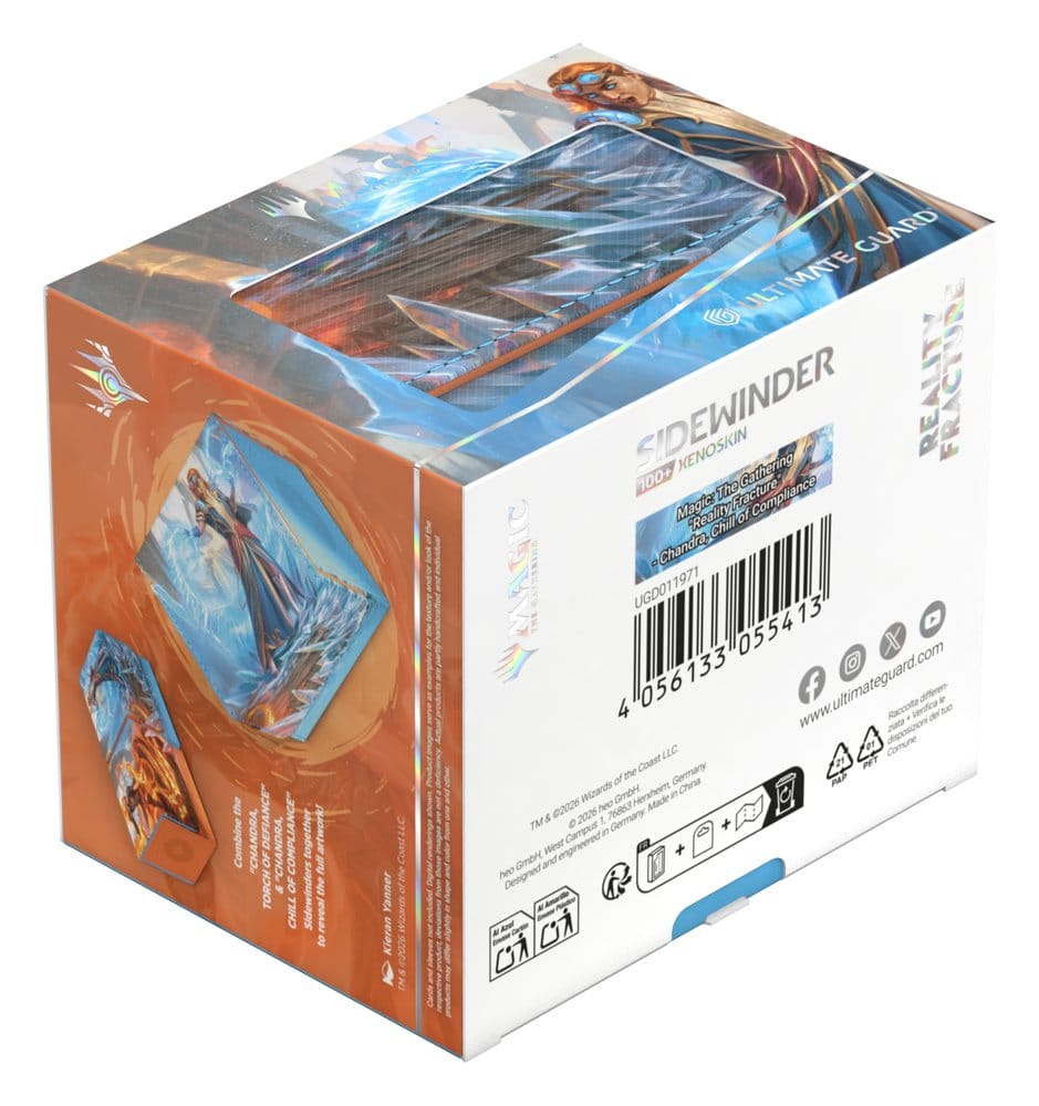 Ultimate Guard Sidewinder 100+ Xenoskin Magic: The Gathering "Reality Fracture" - Blue Mythic