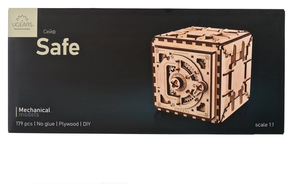 Ugears 3D Wooden Puzzle Safe