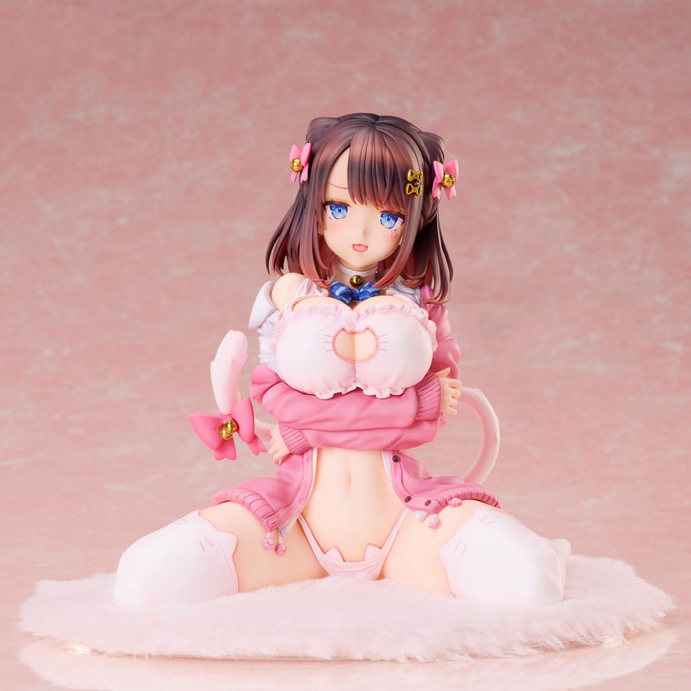 Original Character PVC Statue 1/6 Ribbon Hairpin-chan Illustrated by KATTO 14 cm