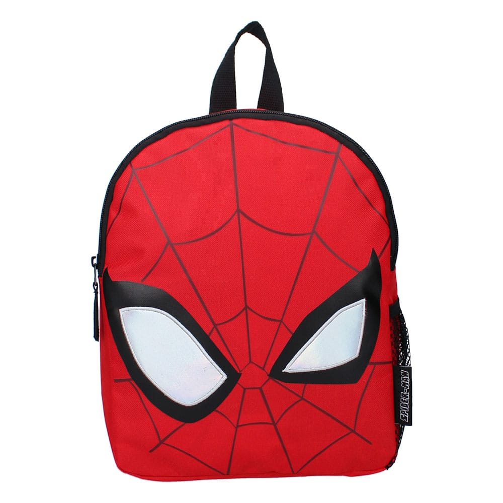 Spider-Man Backpack Fluffy Friends Red 32 cm