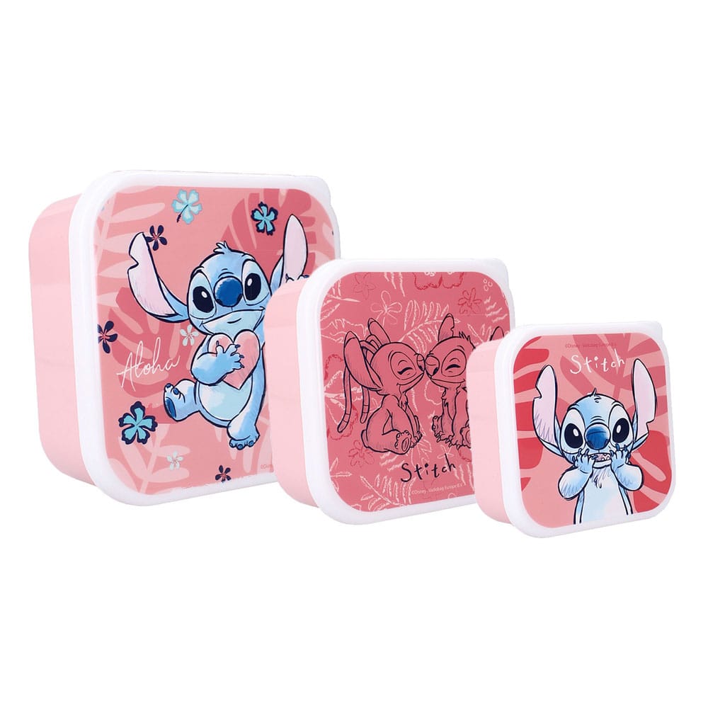 Lilo & Stitch Snack Box Set Stitch Bon Appetit!