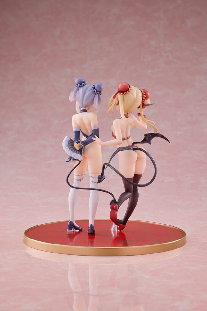 Original Character PVC Statues 1/8 Tamano Kedama Tiffany & Chloe 16 cm