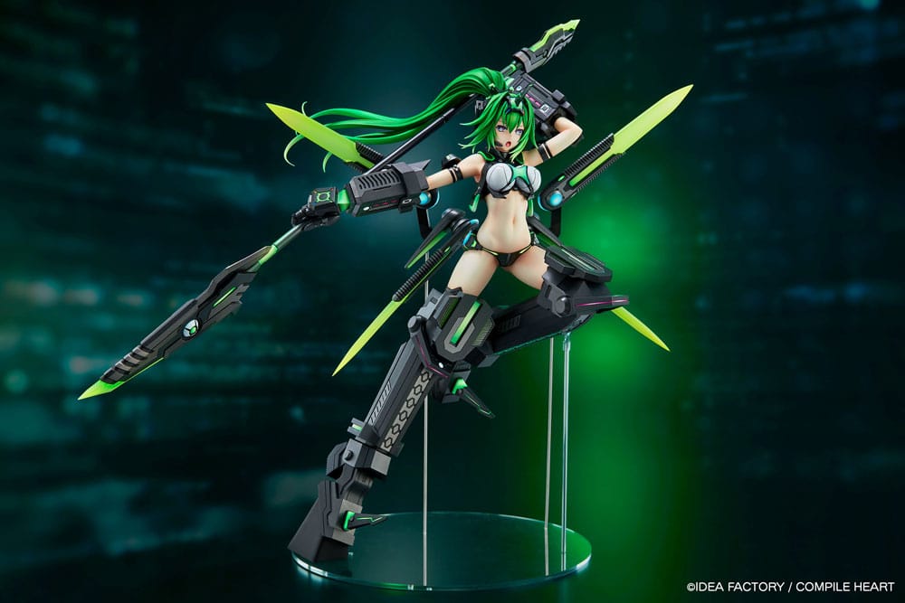 New Dimension Game Neptunia VII PVC Statue 1/7 Next Green 38 cm