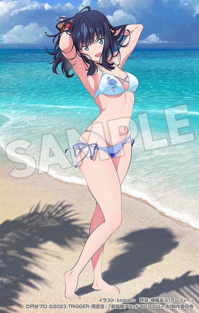Gridman Universe Pop Up Parade PVC Statue Beach Queens Rikka Takarada Ver. L Size 22 cm
