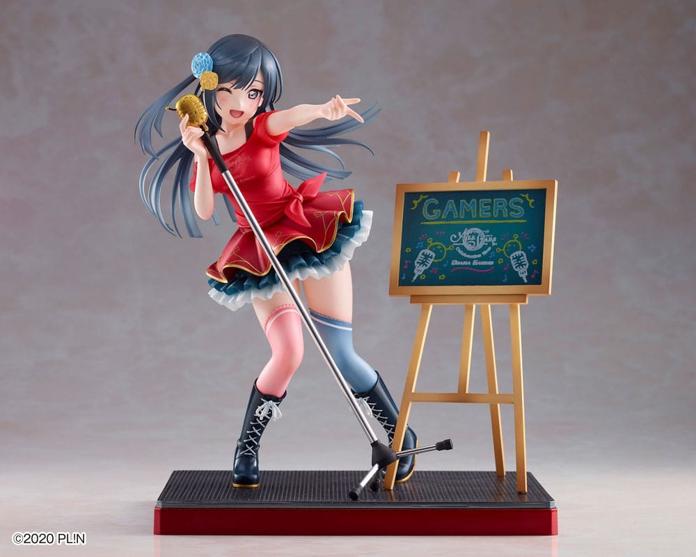 Love Live! Nijigasaki High School Idol Club PVC Statue 1/7 Odaiba Gamers Signboard Girl Setsuna Yuki 21 cm