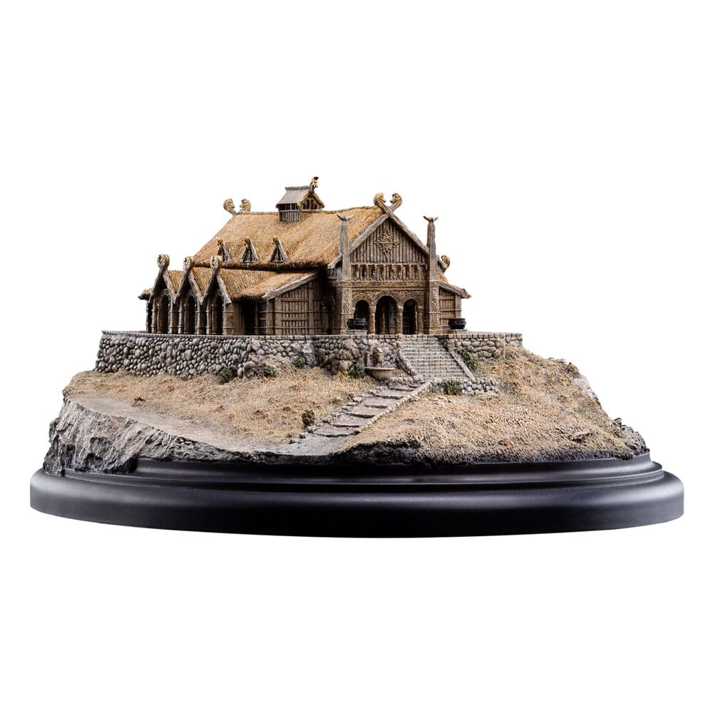 Lord of the Rings Statue The Golden Hall of Edoras 9 cm