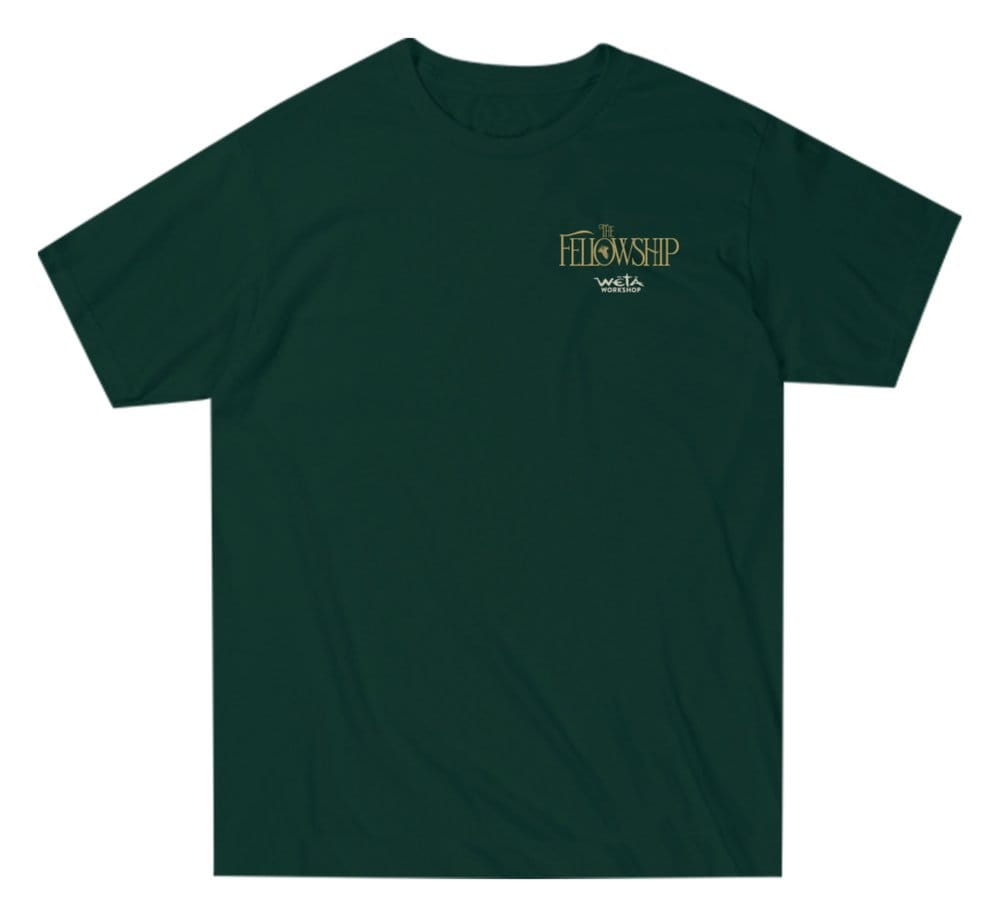 The Lord of the Rings T-Shirt The Fellowship / Green 3XL
