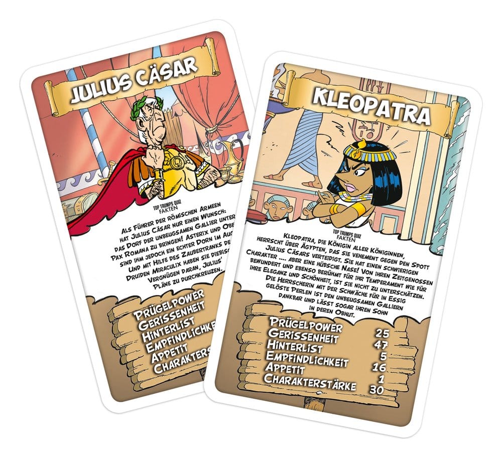 Asterix Card Game Top Trumps *German Version*