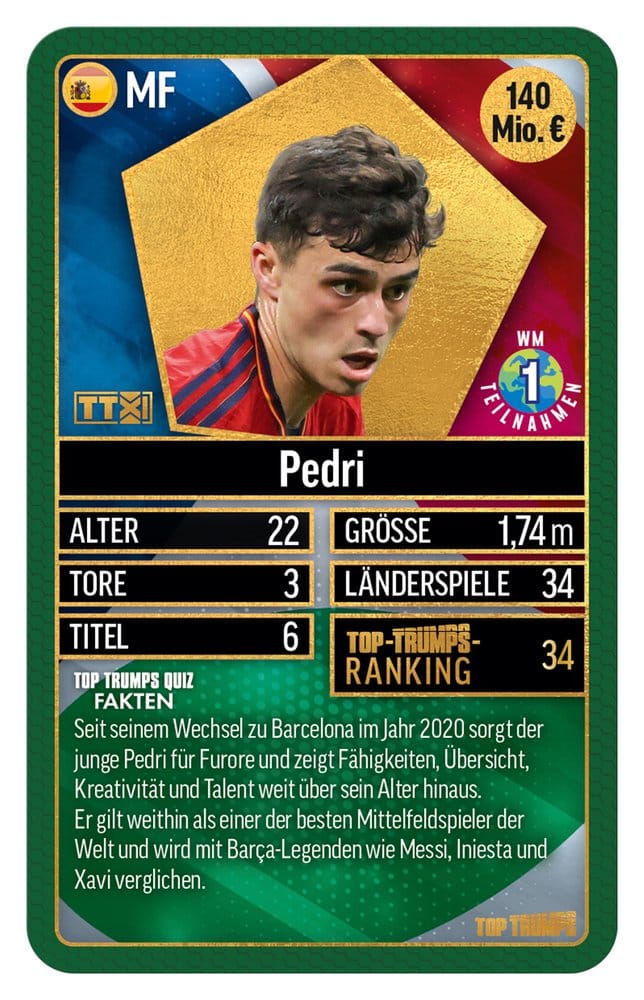 World Football Stars Card Game 200 Pack 3 *German Version*