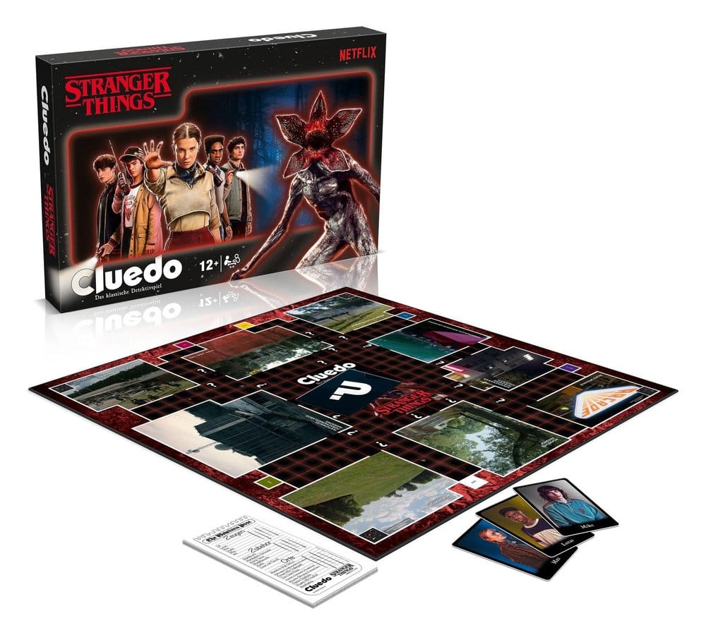 Stranger Things Board Game Clue *German Version*