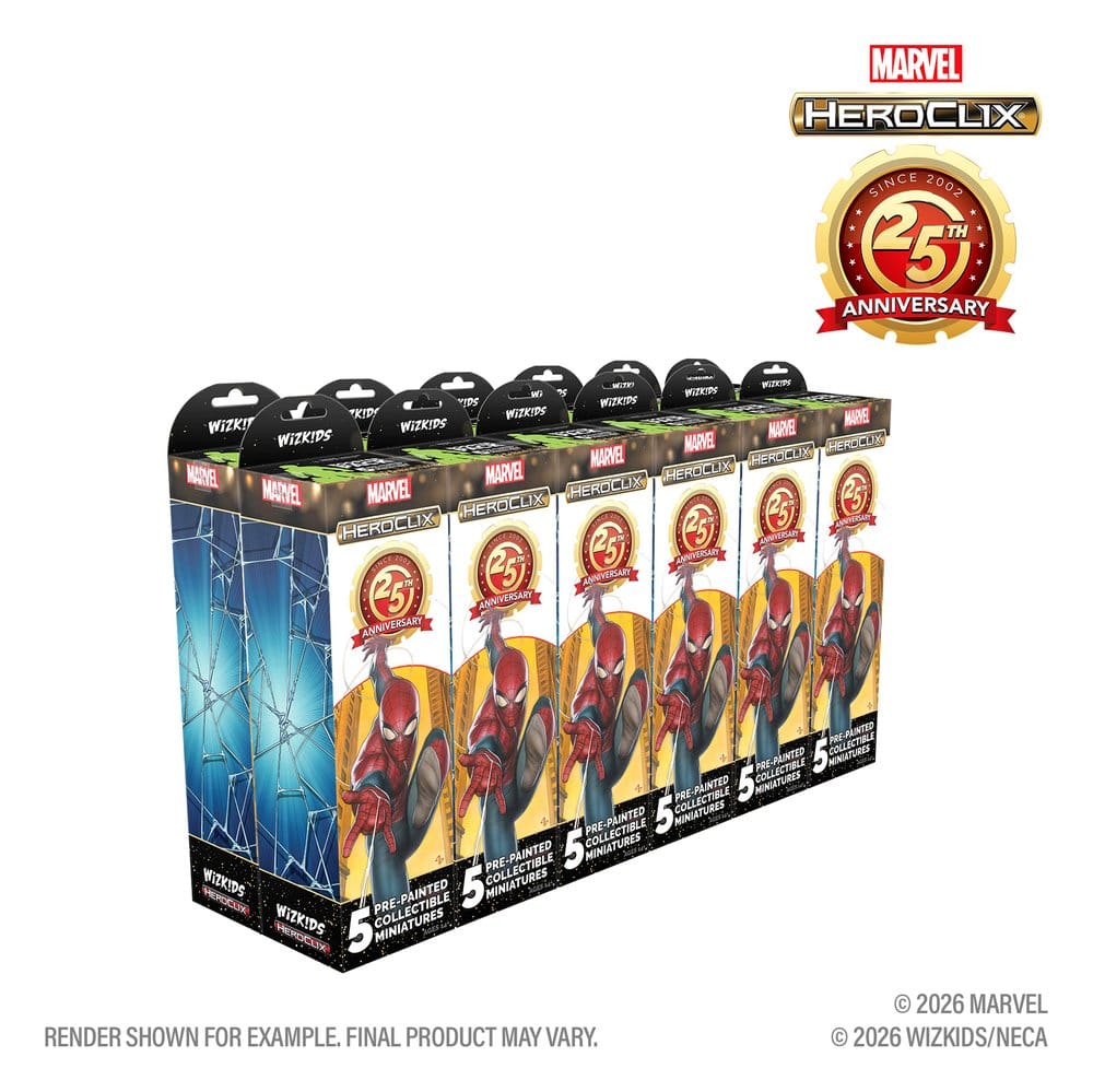 Marvel HeroClix: 25th Anniversary Booster Brick (12)