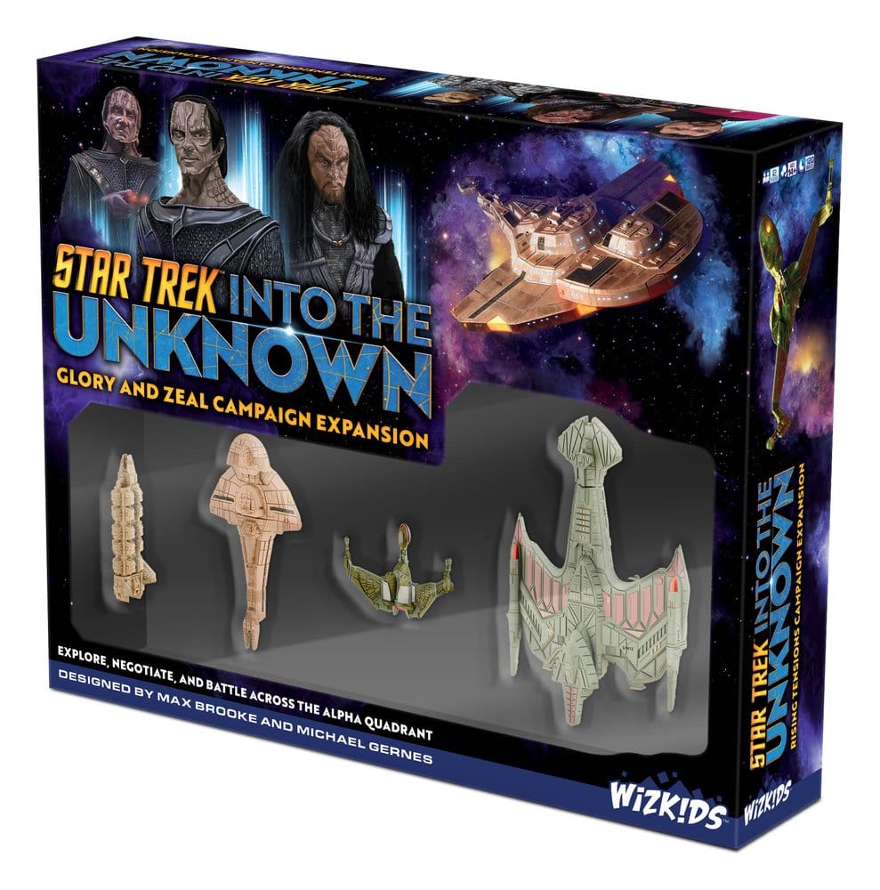 Star Trek: Into the Unknown Miniatures Game Expansion Glory and Zeal *English Version*