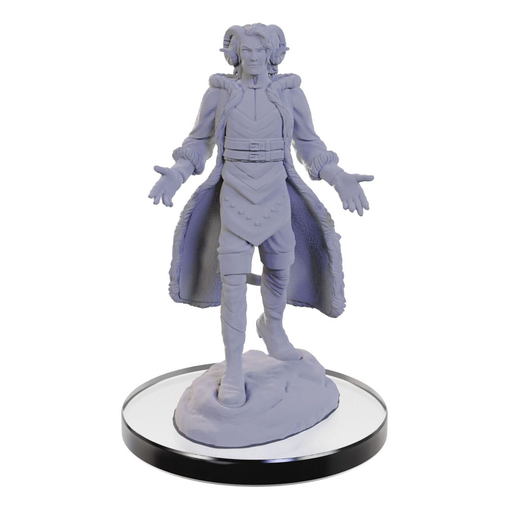 Critical Role Unpainted Miniature Lucien Tavelle & Cree Deeproots