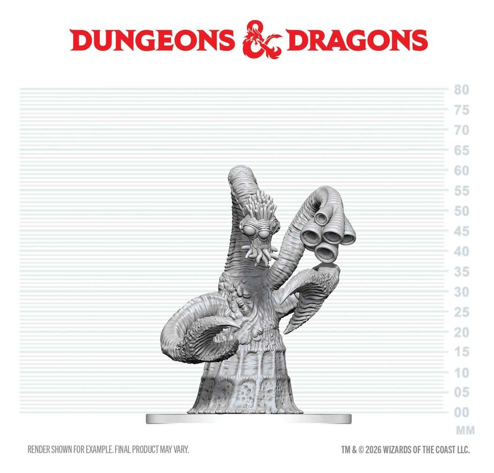 Dungeons & Dragons Nolzur's Marvelous Miniatures Unpainted Miniature Yithian 14 cm