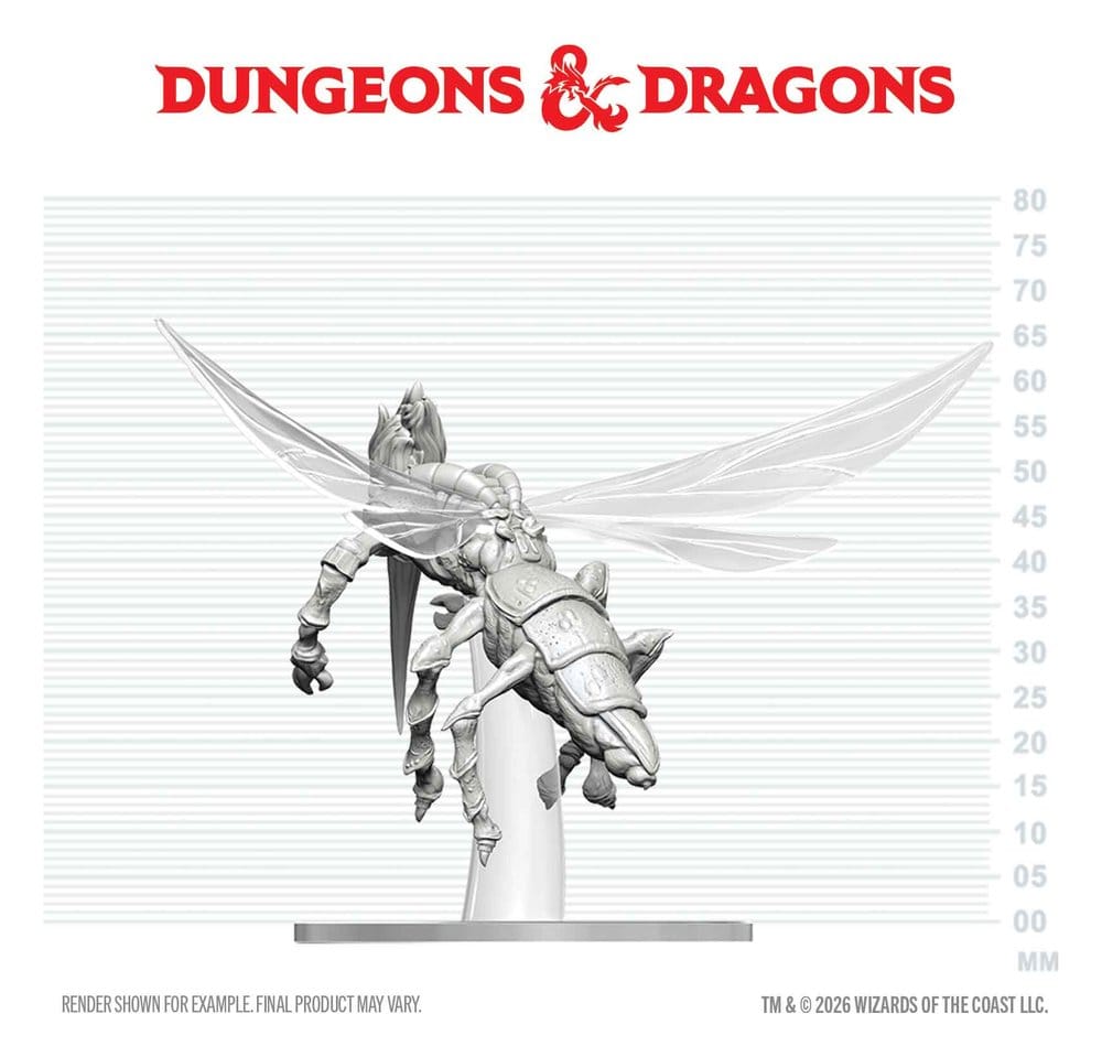 Dungeons & Dragons Nolzur's Marvelous Miniatures Unpainted Miniature Chasme 17 cm