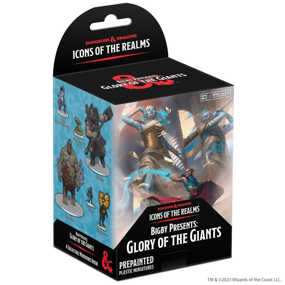 D&D Icons of the Realms: Bigby Presents Glory of the Giants (Set 27) Booster Brick (8)