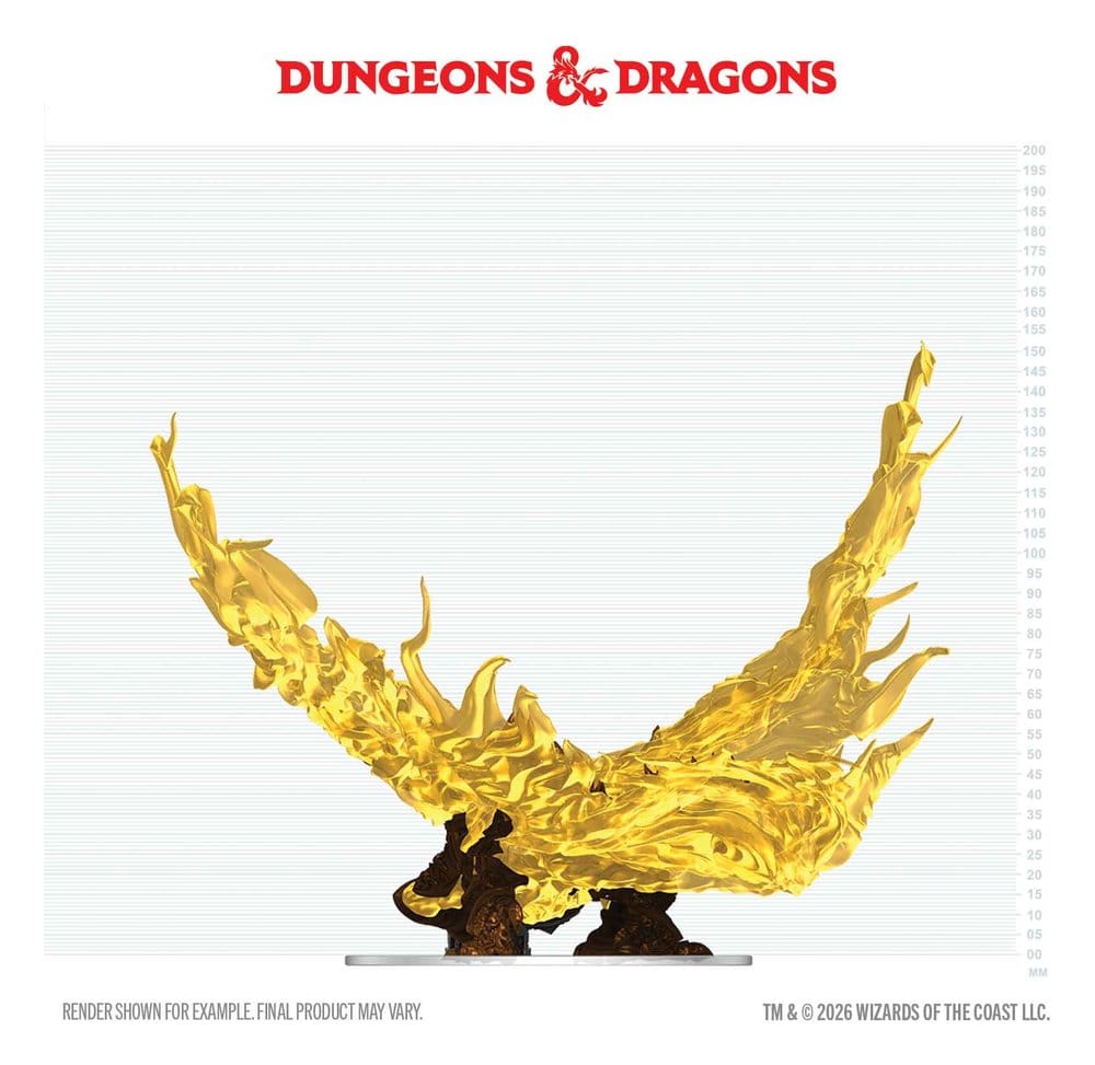 D&D Icons of the Realms Boxed prepainted Miniatures Hollow Dragon 18 cm