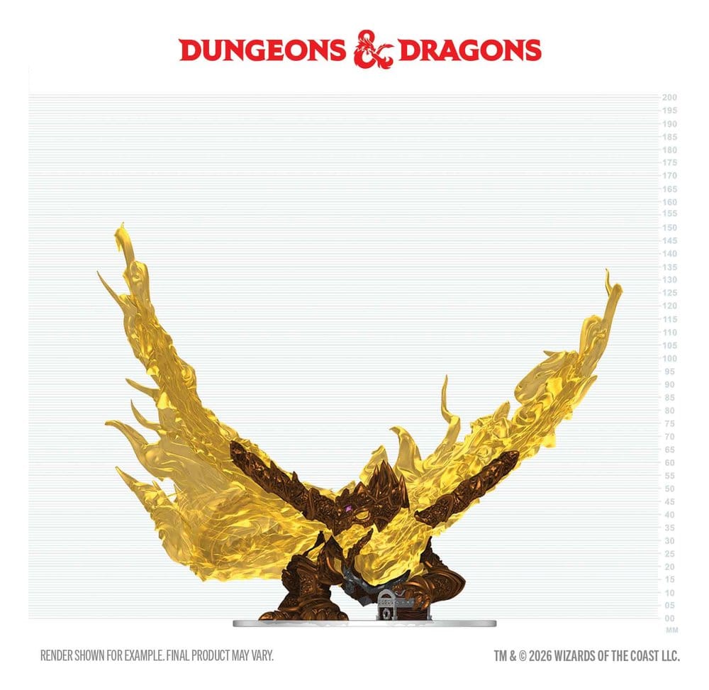 D&D Icons of the Realms Boxed prepainted Miniatures Hollow Dragon 18 cm
