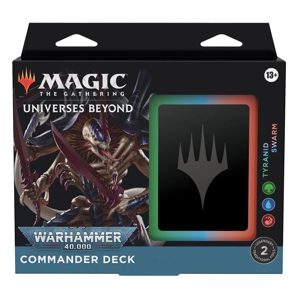 Magic the Gathering Universes Beyond: Warhammer 40,000 Commander Decks Display (4) english