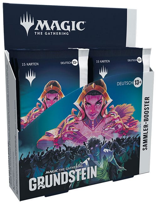 Magic the Gathering Grundstein Collector Booster Display (12) german