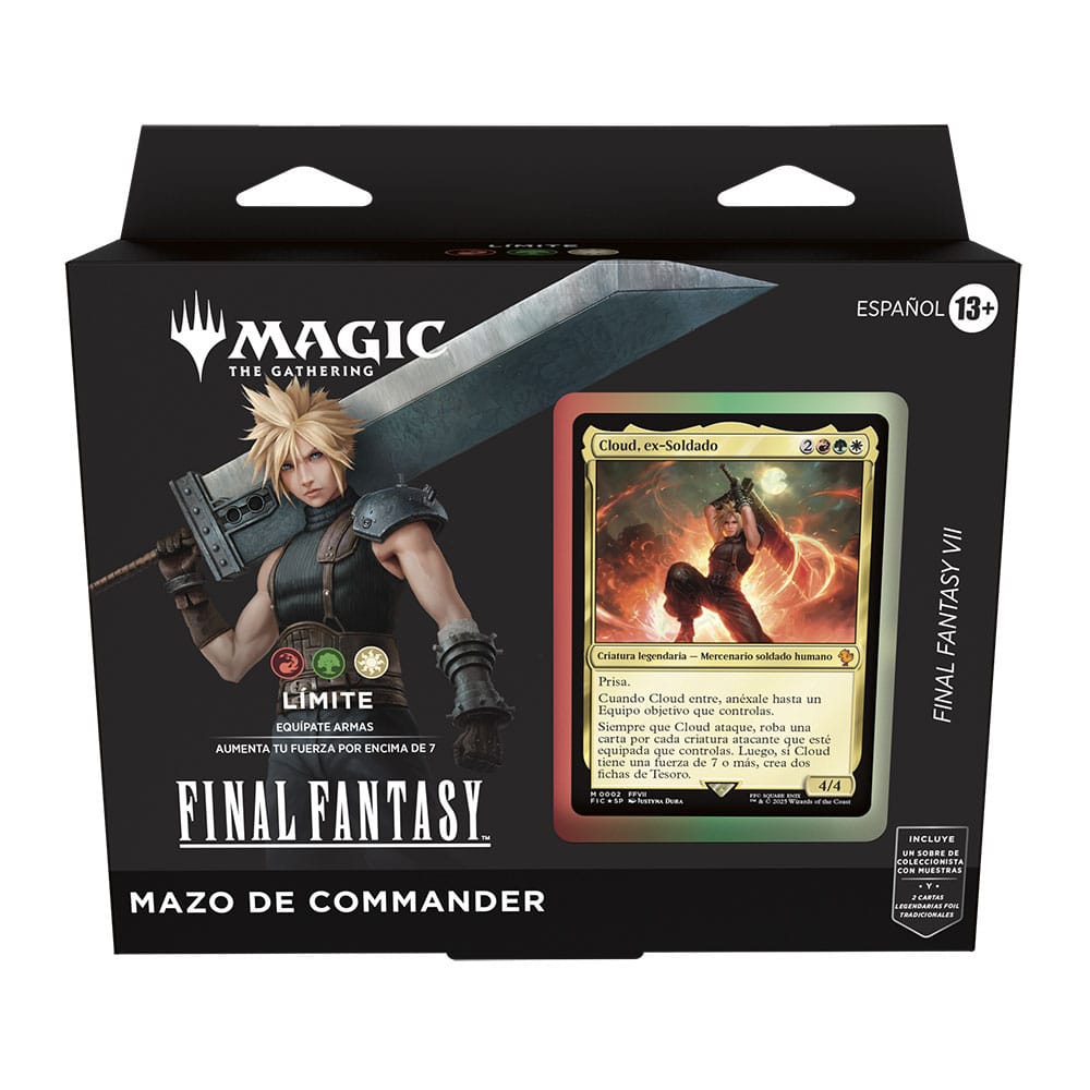 Magic the Gathering Final Fantasy Commander Decks Display (4) Spanish