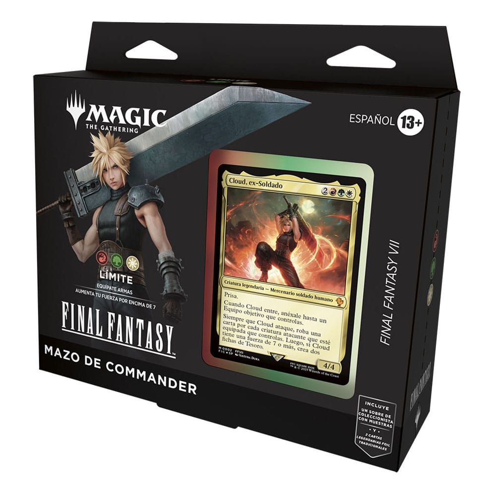 Magic the Gathering Final Fantasy Commander Decks Display (4) Spanish