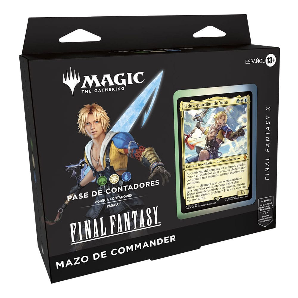 Magic the Gathering Final Fantasy Commander Decks Display (4) Spanish