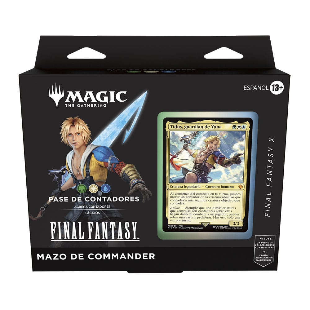 Magic the Gathering Final Fantasy Commander Decks Display (4) Spanish