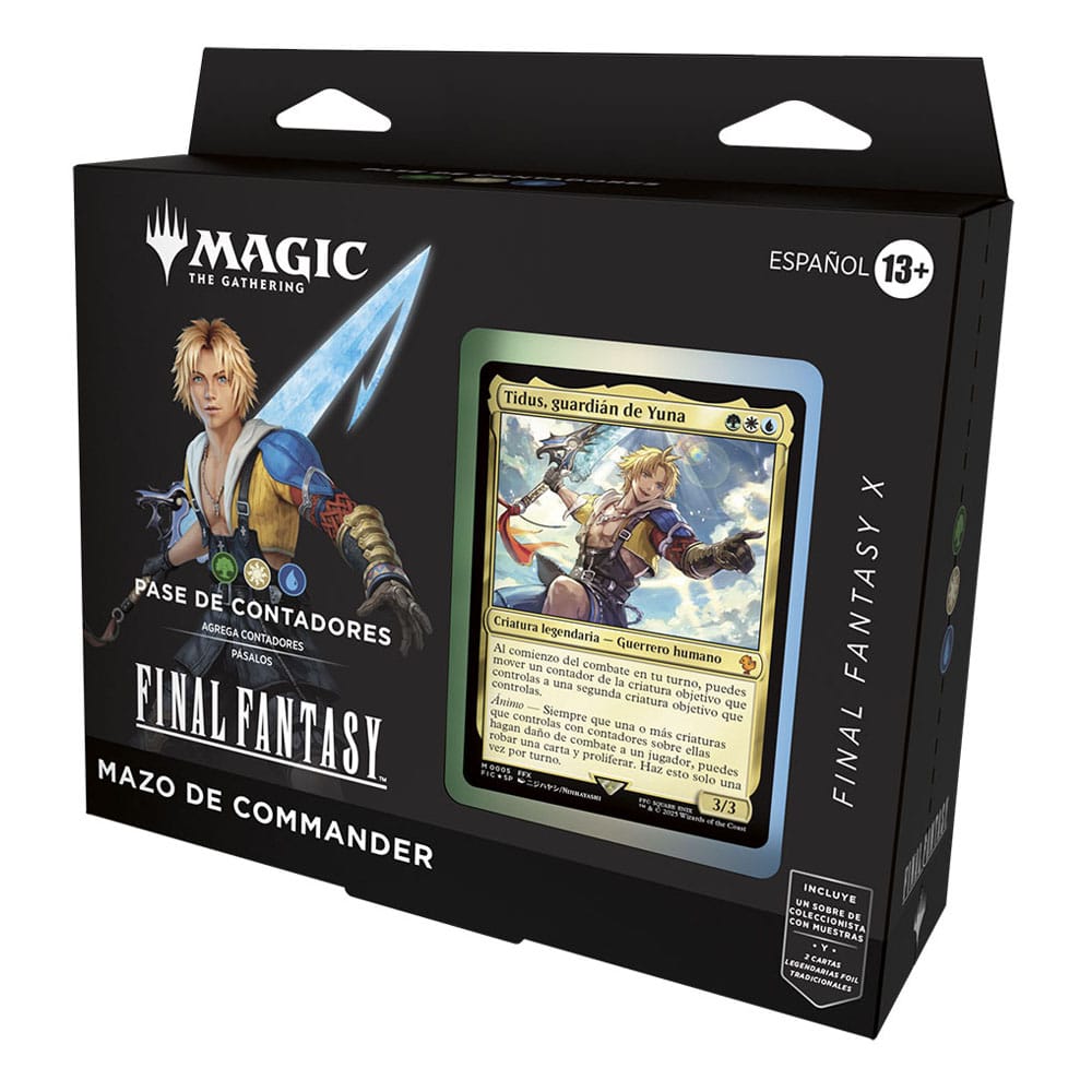 Magic the Gathering Final Fantasy Commander Decks Display (4) Spanish