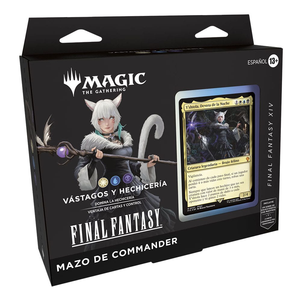 Magic the Gathering Final Fantasy Commander Decks Display (4) Spanish