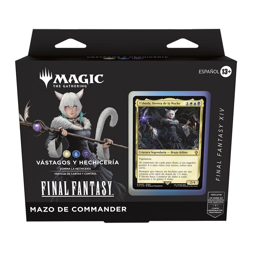 Magic the Gathering Final Fantasy Commander Decks Display (4) Spanish