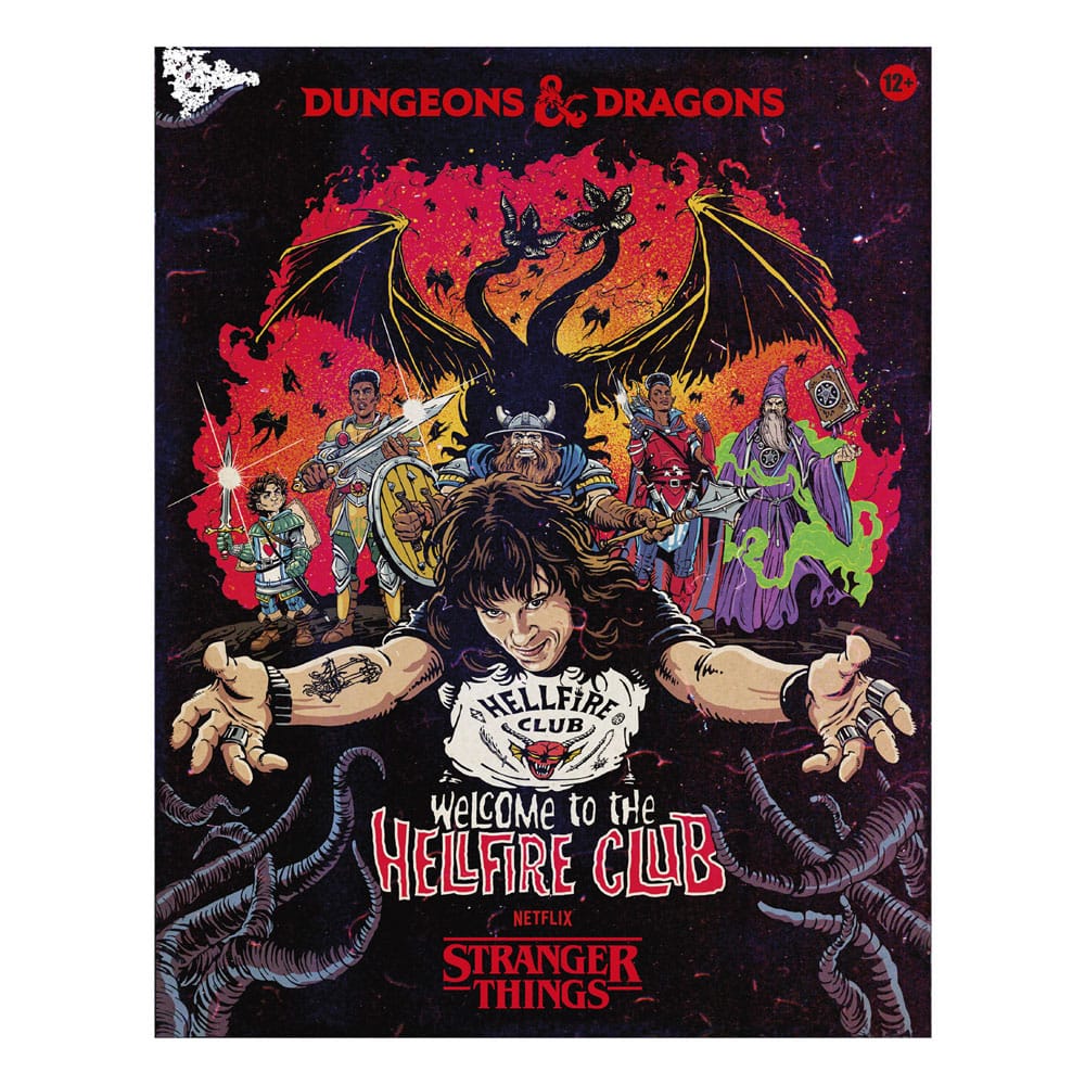 Dungeons & Dragons Board Game Stranger Things: Welcome to the Hellfire Club english