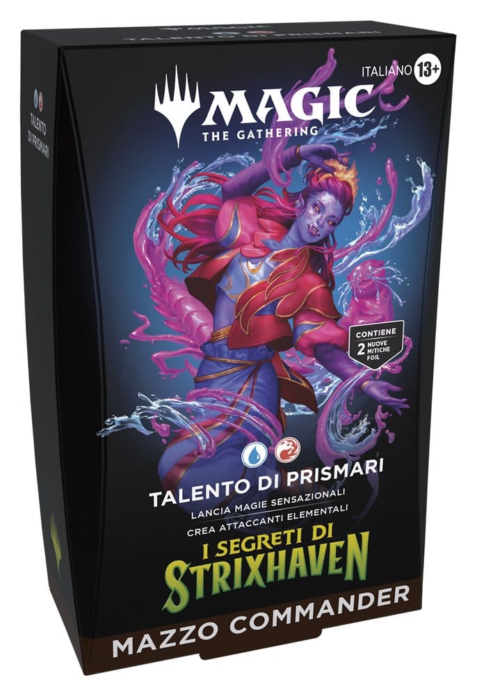 Magic the Gathering I Segreti di Strixhaven Commander Decks Case (5) italian