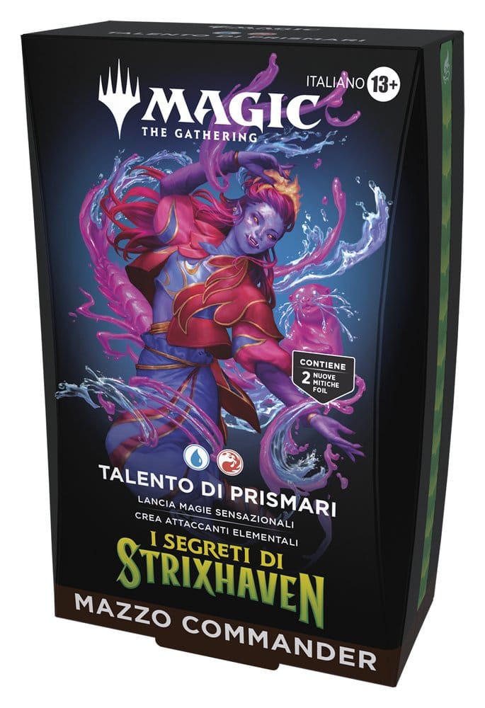 Magic the Gathering I Segreti di Strixhaven Commander Decks Case (5) italian