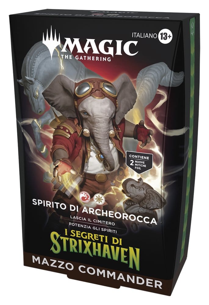 Magic the Gathering I Segreti di Strixhaven Commander Decks Case (5) italian
