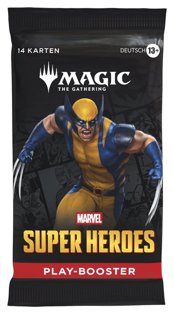 Magic the Gathering Marvel Super Heroes Play Booster Display (30) German