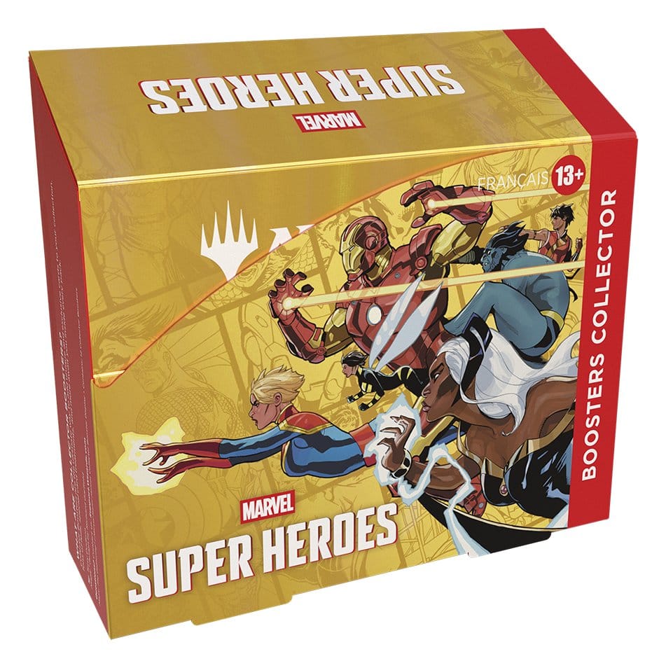 Magic the Gathering Marvel Super Heroes Collector Booster Display (12) French