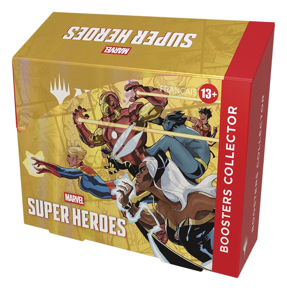 Magic the Gathering Marvel Super Heroes Collector Booster Display (12) French
